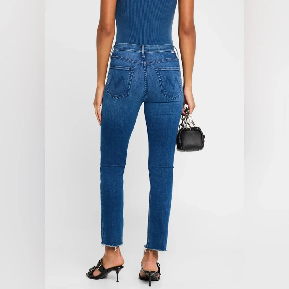 The mid-rise dazzler ankle fray jeans - Picture 3 of 4